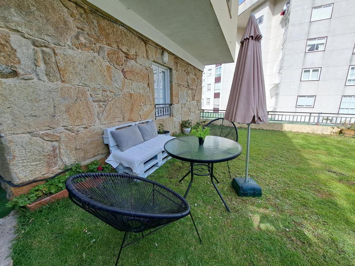 Baiona, 3 Dormitorios Con Jardin Exterior photo