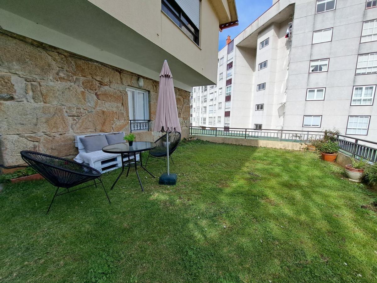 Baiona, 3 Dormitorios Con Jardin Exterior photo